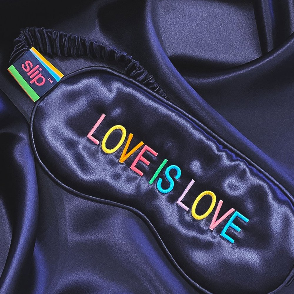 slip Love is Love Silk Sleep Mask - Picture 7 of 9